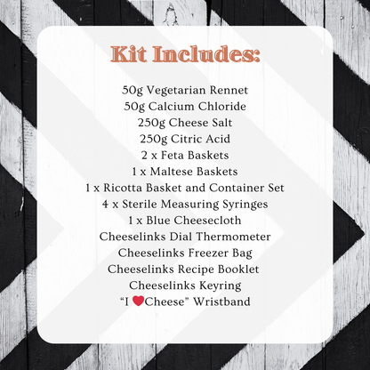 Curds & Yay Cheesemaking Kit