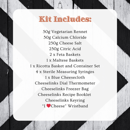 Curds & Yay Cheesemaking Kit
