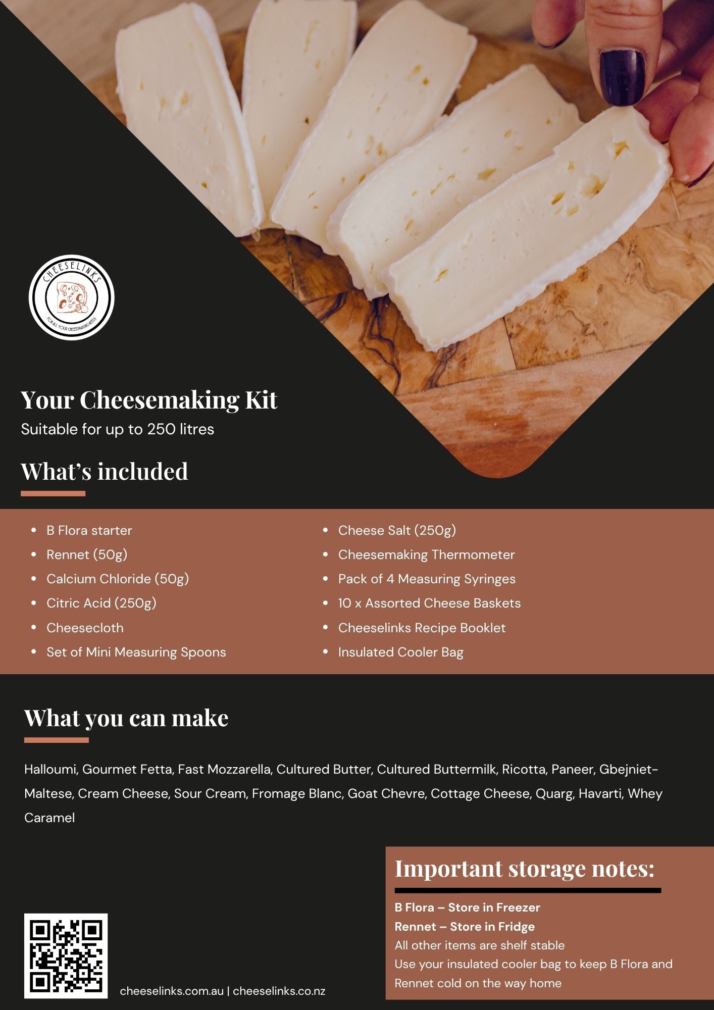 Cheeselinks Limited Edition Cheese Making Kit