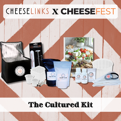 The Cultured Kit - Home Cheesemaking Kit
